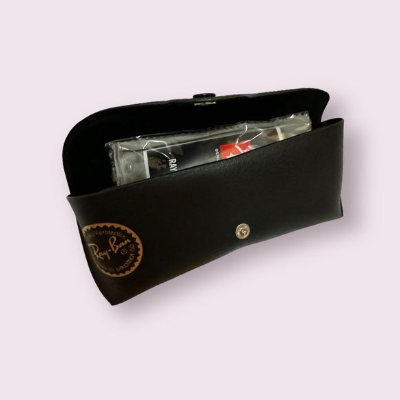 Ray-Ban RB4165 Justin Color Mix Sunglasses with Black Frame Grey-Black Lenses - Picture 9 of 9